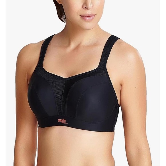 Panache Sport Other - Panache Sport Black Underwired High Impact Sports Bra Full Cup Support 36GG